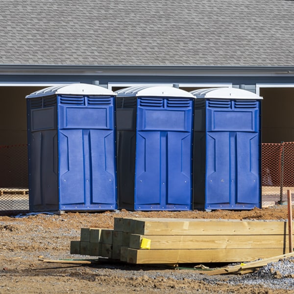 do you offer hand sanitizer dispensers inside the portable restrooms in Mooresboro